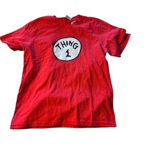 Port and Company Red Kids Tee with Fun Graphic